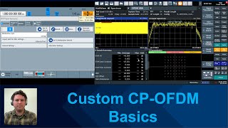 CPOFDM Signal Generation and Analysis on the SMW and FSW Part 1 Basics [upl. by Cirdet]