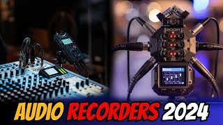 Best Audio Recorders for Filmmakers and Videographers in 2024 Capture Crisp Sound [upl. by Okajima]