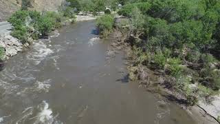 Kernville California Kern River Snow melt Home of Whiskey Flat Days [upl. by Niotna]