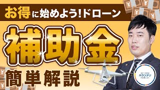 【初心者必見】補助金でドローンを安く買う方法を行政書士が解説します [upl. by Derwood]