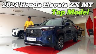 Creta और seltos को कांटे की टक्कर  2024 Honda Elevate ZX MT  Top Model  Review [upl. by Adaner415]