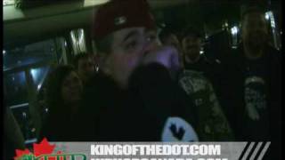 KOTD  Rap Battle Merk Mikz Merkules vs CDV [upl. by Akinehc650]