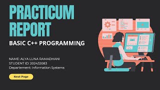 PRACTICUM REPORT 1 — BASIC C PROGRAMMING [upl. by Assirralc]