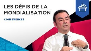 Les défis de la mondialisation par Carlos Ghosn PDG de lAlliance RenaultNissan ESSEC Conferences [upl. by Doowle]