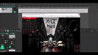 KVLT Drums 2 Black Venom 1982 Free Preset Download  Venom Countess Bathory Drum Track [upl. by Nikos710]