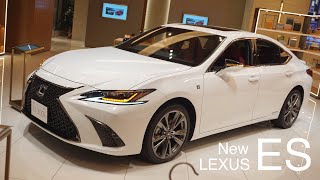 初公開！レクサス 新型ES 300h “F SPORT” 日本仕様 内外装  LEXUS New ES 2019 ExteriorampInterior [upl. by Frankhouse706]