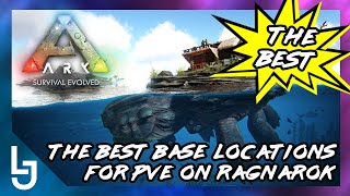 THE BEST Base Locations for PVE on Ragnarok  Ark Survival Evolved [upl. by Manny]