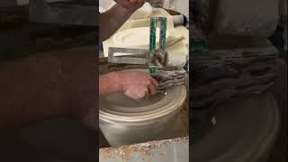 How to make pottery jigger [upl. by Ynnal]