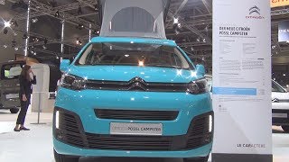 Citroën SpaceTourer Pössl Campster 2017 Exterior and Interior [upl. by Malchus311]