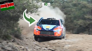 WRC Safari Rally KENYA 2024⚠️ TEST NEUVILLE amp TÄNAK❗️ [upl. by Letniuq]