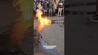 ⚔️Gatka FIRE Stunts  Gatka Martial Arts 🪯 gatka warispunjabde nihansingh shorts viral [upl. by Saucy48]