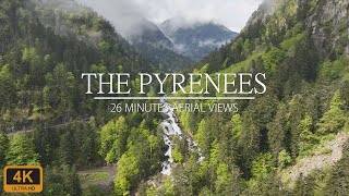 THE PYRENEES  4K AERIAL DRONE TOUR [upl. by Eniwtna]