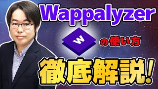 Wappalyzerの使い方徹底解説！ウェブサイトの使用技術や使用言語を調べよう [upl. by Entsirhc]