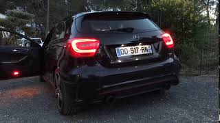 MERCEDES CLASSE A250 AMG sport sound exhaust [upl. by Eesdnil]