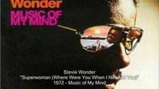 Stevie Wonder  Superwoman Where Were You When I Needed You [upl. by Harshman20]