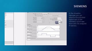 SINAMICS DriveSim Advanced virtual commissioning of the SINAMICS S210 new [upl. by Olnee]