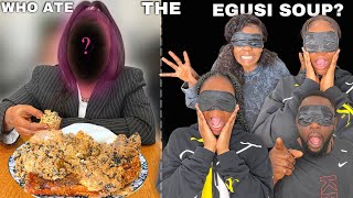 WHO ATE THE EGUSI SOUP FUNNIEST MAFIA GAME  The queens family [upl. by Willumsen]