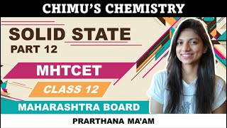 Packing in Solids Class 12  Solid State  Class 12  MHTCET  Maharashtra Board  2022 [upl. by Nylrad]