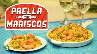 ¿Cómo preparar Paella de Mariscos  Cocina Fresca [upl. by Eramat]