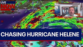 Hurricane Helene Mikes Weather Pages Mike Boylan gears up for storm chasing [upl. by Arsuy]