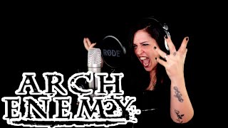 Arch Enemy Dead Eyes See No Future Vocal Cover by Vale Scream Studios Student [upl. by Eelrac]