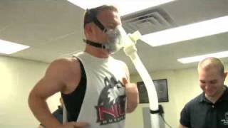 Exercise Physiologist Demonstrating VO2 Max Testing [upl. by Salbu843]