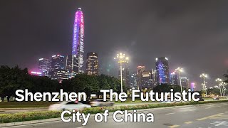 Futian District Tour  Shenzhen City Core  Chinese City of Shenzhen Guangdong Province China [upl. by Lorelie]