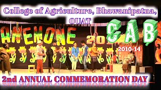 College of Agriculture BhawanipatnaOUAT2nd Annual Commemoration DayAnemone 20214 Vol2 [upl. by Matejka709]