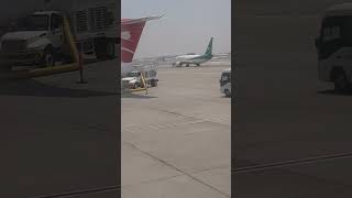 Iraqi Airways Taxiing at DXB Dubai to BSR Basra Iraq iraqiairways 737max basra music [upl. by Jorge]