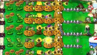 Plants vs Zombies  Survival Day Hard  Part2 [upl. by Avert861]