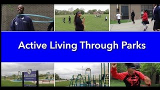 Active Living Through Parks  Play and exercise at Butzel Family Center Detroit MI [upl. by Nnaira]