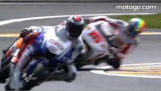 MotoGP action from Le Mans 2009 [upl. by Wj]