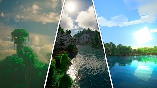 âœ¨10 SHADERS leve que RODAM em qualquer PC para MINECRAFT  120 â†’ 112 [upl. by Leeanne]