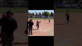 Fooled her on the change up  softball pitching strikeout [upl. by Stanleigh]