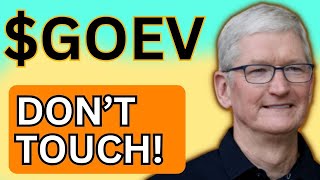 GOEV Stock TOMORROW crazy alert GOEV [upl. by Nnywg]