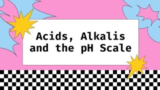 Acids Alkalis and the pH ScaleChemistry LectureEducational short videoScience GkColourful shorts [upl. by Ylrebmi894]