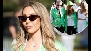 Olivia Newton Johns daughter Chloe Lattanzi comforts the late singers tearful [upl. by Lahsram]