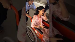 Wheel chair kurumbugal bestie 😍 College friendship wheelchair friends collegelife manasilaayo [upl. by Asiela]