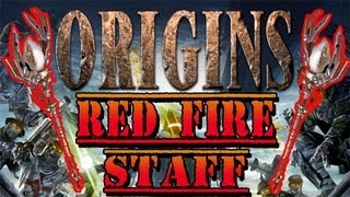 Origins Zombies  How To Build The Red Fire Staff Buildable Tutorial [upl. by Batsheva328]