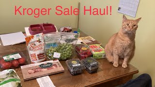 Kroger Haul How to shop the Kroger Sales and Digital Deals Dont pay full price kroger [upl. by Dusza]