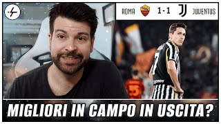 Chiesa e Bremer migliori in campo i due che sembrano essere sul mercato  Pagelle Roma Juventus 11 [upl. by Durning222]