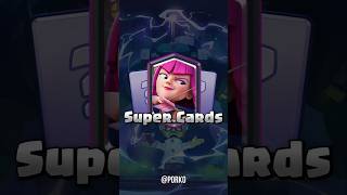 Double Super Cards ☠️👺 clashroyale clasher clash [upl. by Nnahteb]