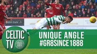 🎥 UNIQUE ANGLE Aberdeen 03 Celtic  8INAROW SPFL CHAMPIONS [upl. by Iohk853]