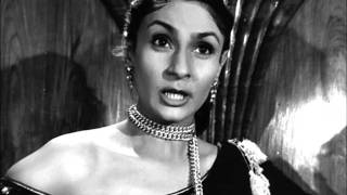 Nadira Bashes Raj Kapoor  Shree 420 Most Viewed Scenes [upl. by Eednarb]