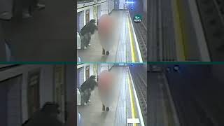 Man jailed for life after pushing stranger onto tube tracks itvnews itvnews ITV News [upl. by Leonid]