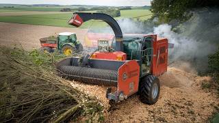 Efficient Harvesting with German Wood Chipper Technology [upl. by Htebasile]