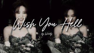 Wendy 웬디 Wish You Hell Lyrics [upl. by Newob226]