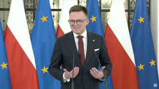 Hołownia To co stało się 15 października to odwrócenie hasła quotPolacy nic się nie stałoquot [upl. by Felita]