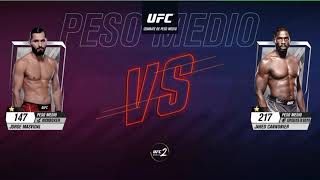 UFC Jared Cannonier vs Jorge Masvidal mobile [upl. by Clardy247]