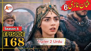 Osman Series Reviews  Season 6 Episode 168 Trailer 2 Urdu  Areeba Explain [upl. by Nemraciram]